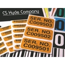 Custom Barcoded Labels