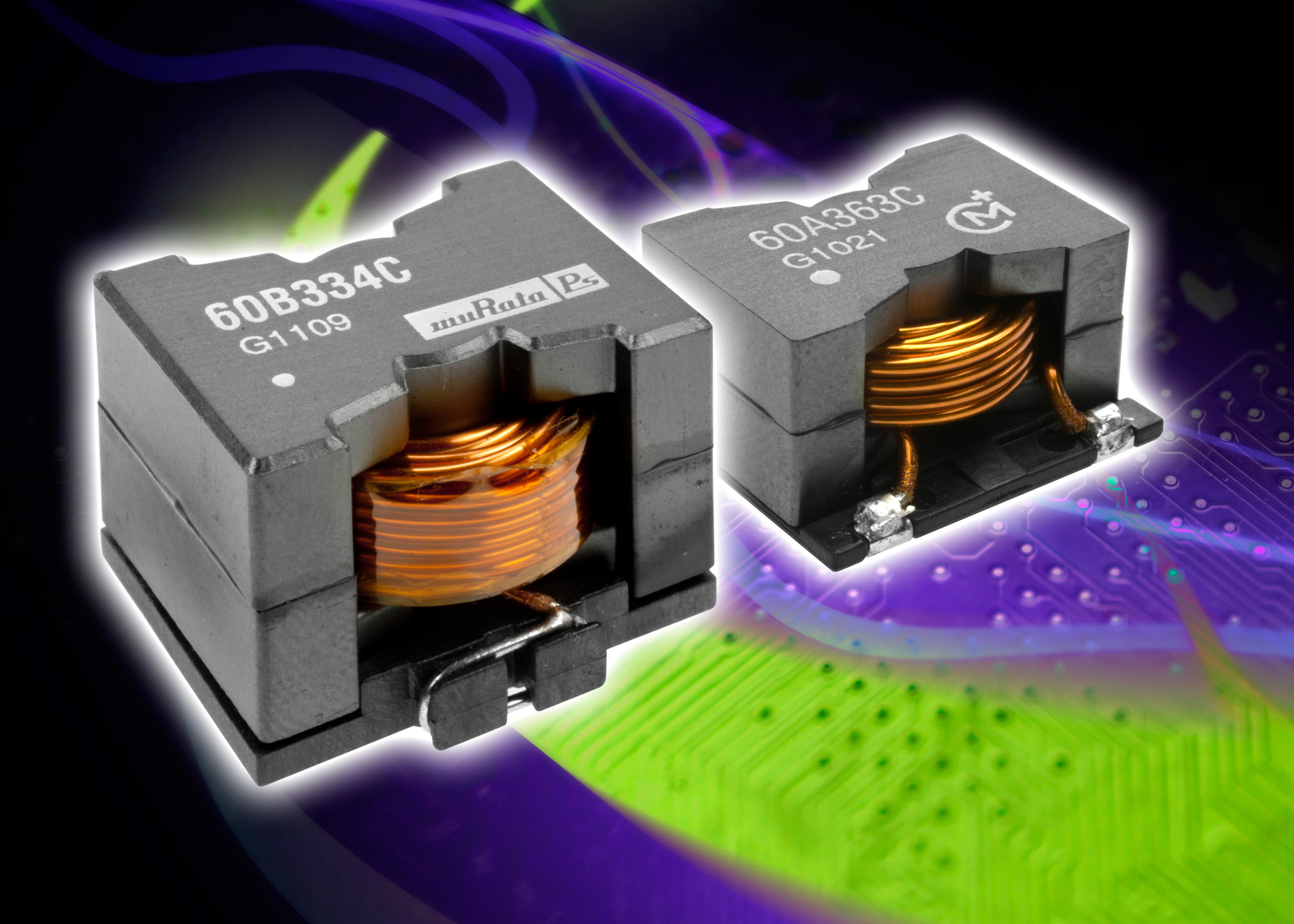 inductor : 6000A & 6000B Surface mount power inductors offer lowest DC resistance and high current and inductance values