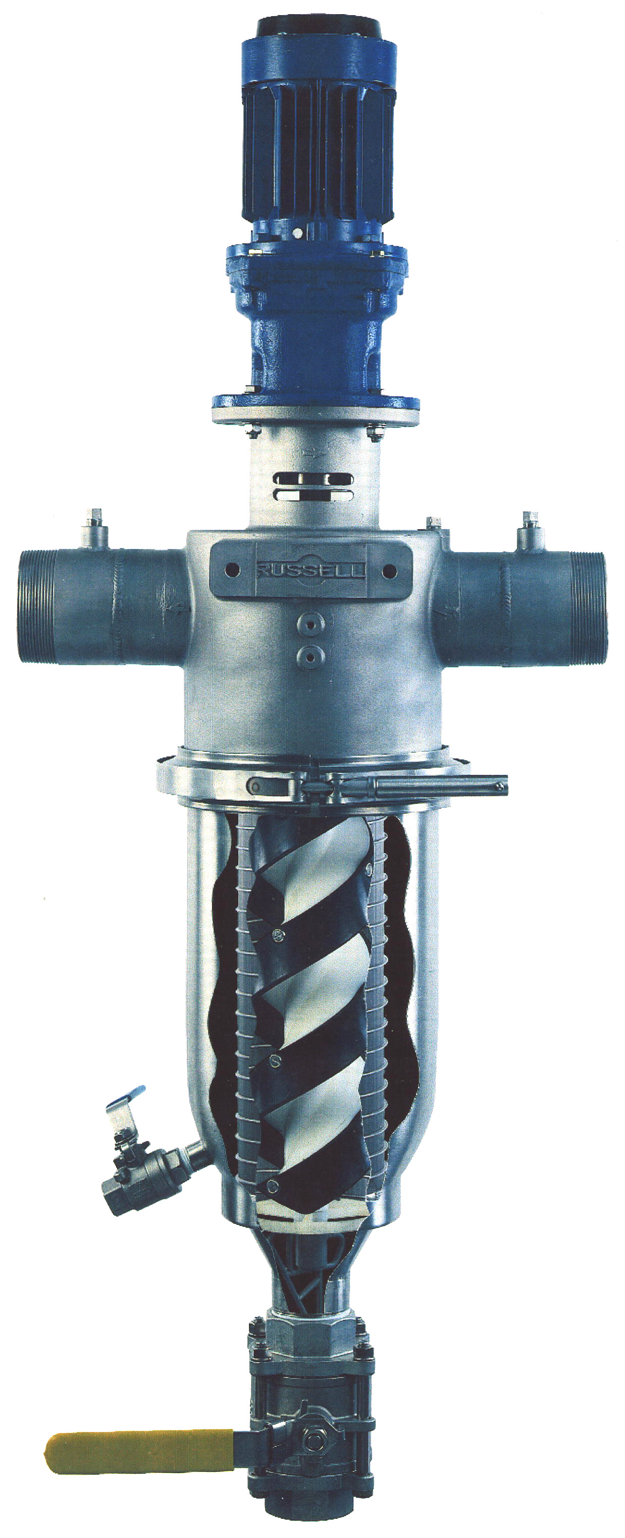 Liquid filtration to remove oversize contamination