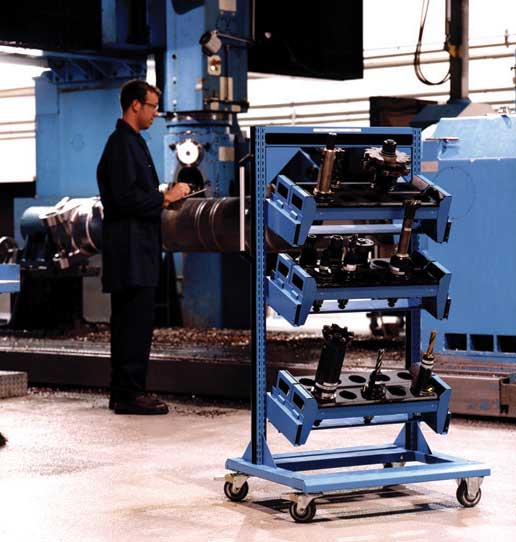 CNC Tool Racks and Carts