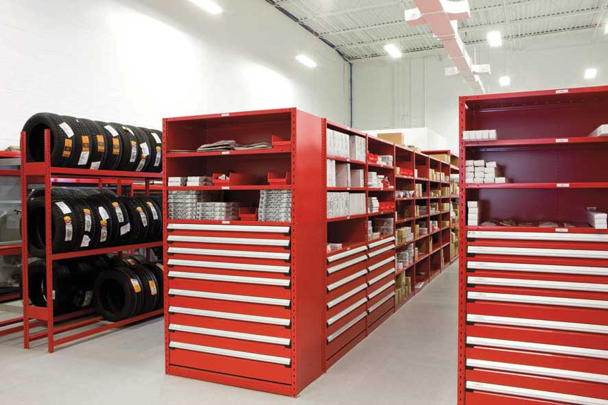 Rousseau Spider® Shelving System