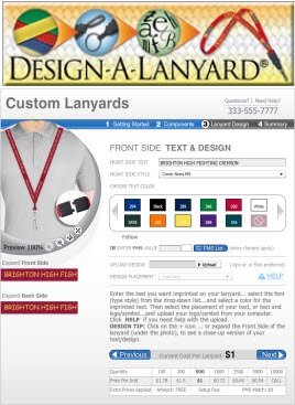 Design Your Own Custom-Printed Lanyards