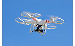 Drone in flight