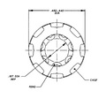 CA18377 Series LiveLock™ - Retaining Rings, Wire Form, Caged Type