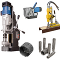 Portable Magnetic Drills and Accessories - Electric, Pneumatic & Hydraulic