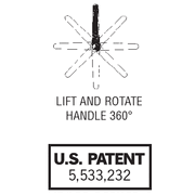 Lift and Rotate Handle