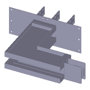 Edgewise Elbow Flange - Al_Cu UL