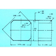 Dimensional Drawing for Specials - Octigon Can