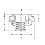 F10 Self-Clinching Floating Receptacle Nuts 2
