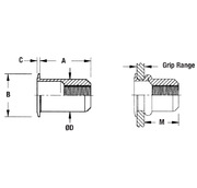 Thin-Wall Low-Profile Head Threaded Insert - Unified 2