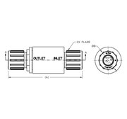 Furon Static Mixer Drawing
