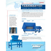 Taskmaster® TM4000 Shredders From DELUMPER Div., Franklin Miller Inc.