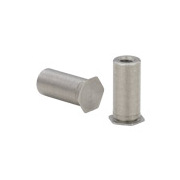Threaded Standoffs for Installation Into Ultra-Thin Stainless Steel Sheets as Thin as .025” - Types TSO4 - Unified