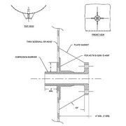 Full Plate Gusseted Flange from Belding Tank Technologies, Inc.