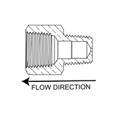 Precision Metal Orifices - NPT Adapter from O'Keefe Controls Co.