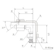 KLS-UP O-Seal UNF Male Elbow_2
