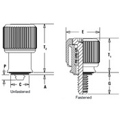 Large knob, spring-loaded –PEM C.A.P.S. 2