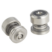 Low progile knob, spring-loaded - PF50, PF60 metric