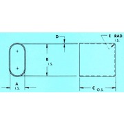 Dimensional Drawing for Relay Cases
