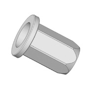 Flat head, hex body, round counterbore - Type AEFHH