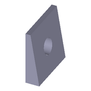 Beveled Washer, Inch-CR09AB