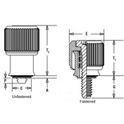 Self-Clinching Panel Fastener Assemblies - Types PF11 and PF12-2