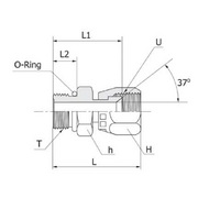 KSMCS-U Swivel UNF Male Connector_2