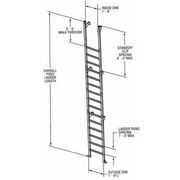 item-1002 Fibre-Reinforced Plastic (FRP) Fixed and Caged Ladder from ...