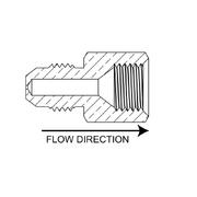 Precision Metal Orifices - SAE 37 Degree Flare Adapter from O'Keefe ...