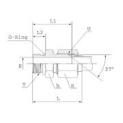 KMCS-U O-Seal UNF Male Connector_2