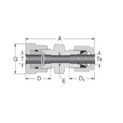 DKUT DK-LOK® Tube Fitting Union