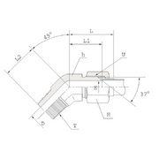 KLBM 45 Degree Male Elbow_2