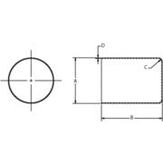 Deep Drawn Cases - Round