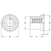 microPEM® Flaring Standoffs - Type MSOFS™ 2