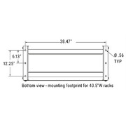 VR-4T5W-Z4 VRLA 4 Tier x 5 Batteries Rack with Hold Down Bracket Option ...