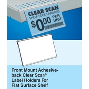 Front-Mount Adhesive-Back Label Holder from Trion Industries, Inc.