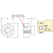 MicroPEM Surface Mount Standoffs-Type SMTSO 2