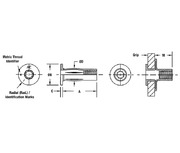 Pre-Bulbed Threaded Insert 2