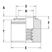 N10 Self-Clinching Receptacle Nuts 2