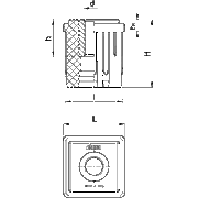 ND.Q Square End-Caps