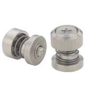 Low profile knob, spring-loaded - PF50, PF60