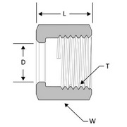 O-ring Face Seal Nut