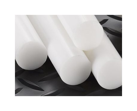 1 inch Diameter: 1.000 White Acetal Round Rod x 36 inches long 