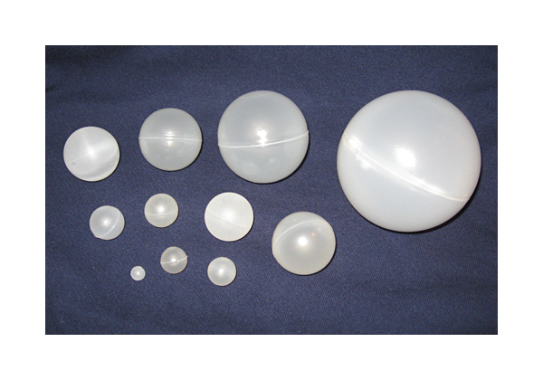 100 Balls 7/8 High Density Polyethylene Plastic Solid Plastic Balls for Valves