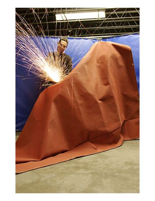 Custom-made welding blanket