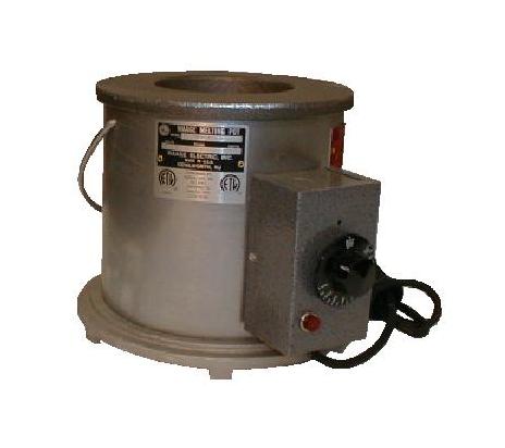 Fetcoi 2000W Solder Pot, Stainless Steel Soldering Melting Pot Furnace  Solder Pot for Welding and Soldering Bath, Solder Pot with Paste Scraper,  400℃