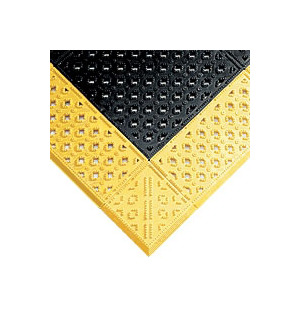 Goodyear Rubber “Diamond-Plate Floor Mats” - Black