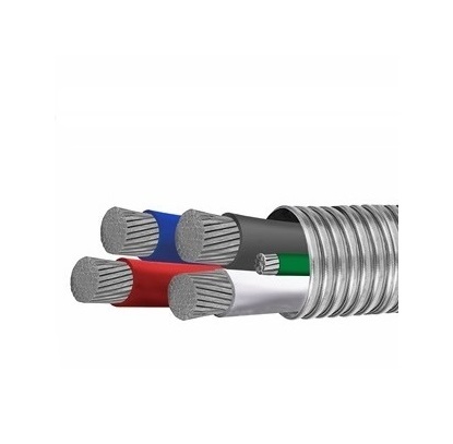 armored cable connector
