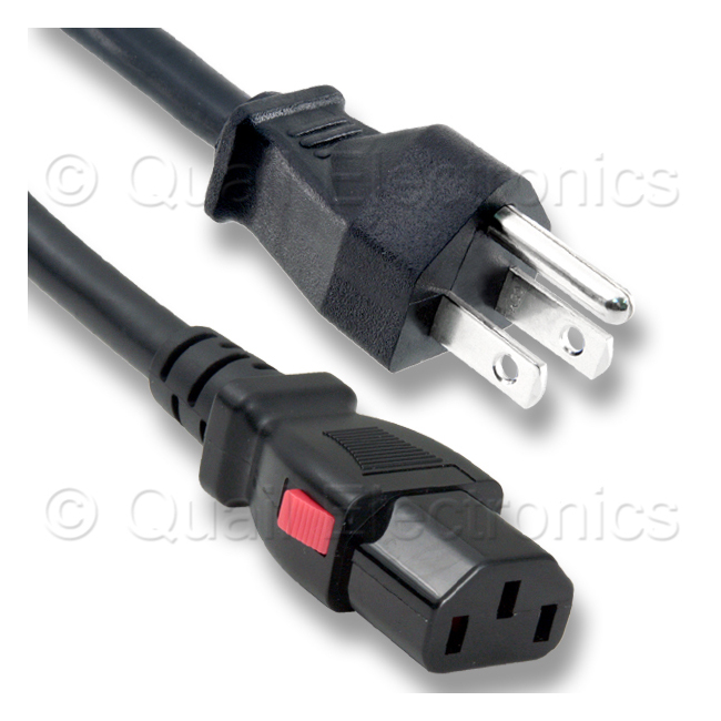 Locking Power Supply Cords