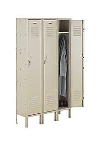 Penco Single Tier Lockers Lake Blue